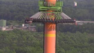 Stuck at the Top of the Drop Tower at Kings Dominion: Coaster Vlog #62