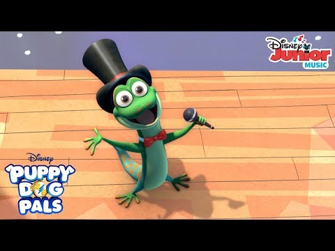 Gary the Gecko's Lemur Song | Music Video | Puppy Dog Pals | Disney Junior