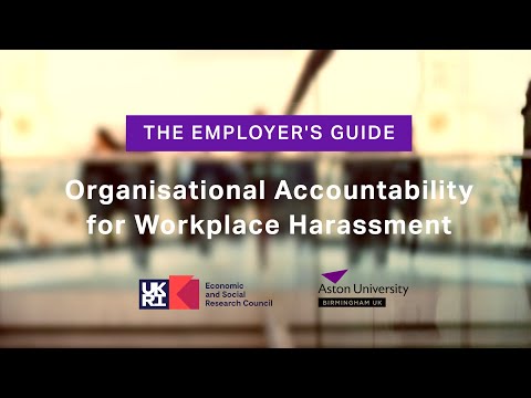 The Employer’s Guide: Organisational Accountability for Workplace Harassment