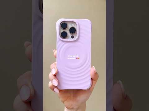 Unboxing new CASETIFY iPhone case | Pink magsafe ripple design 🎀✨#iphoneaccessories #iphone16pro
