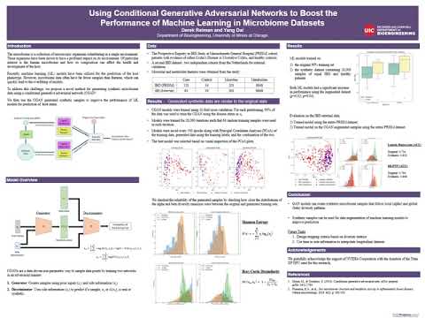 Using Conditional Generative Adversarial Networks to Boost... - Derek Reiman - Poster - GLBIO 2021