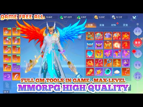 Best Graphic High Quality MMORPG - Full Gm Tools In Game  , Tutorial & Gameplay