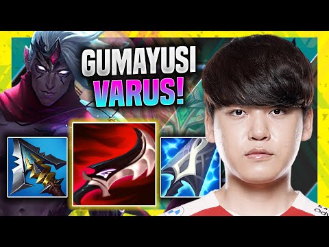 GUMAYUSI DOMIANTING WITH VARUS! - T1 Gumayusi Plays Varus ADC vs Ezreal! | Season 11