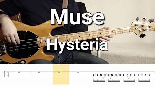 Download lagu Muse - Hysteria (Bass Cover) Tabs mp3