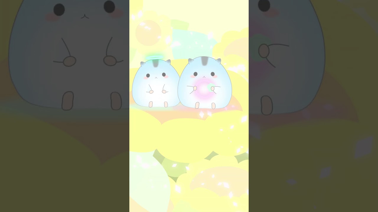 🐹頭のわっかの秘密♪ #ハムちゃん #ハムスター