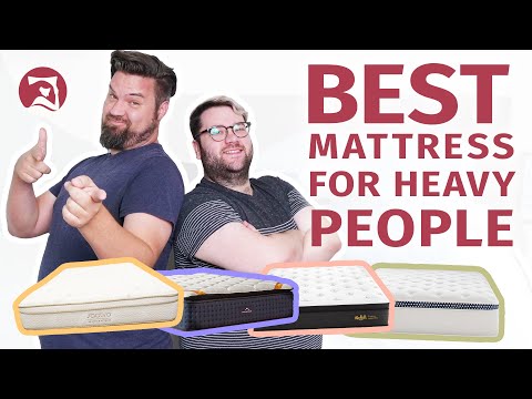 Best Mattress For Heavy People 2024 - Our Top 8 Picks (NEW!!)