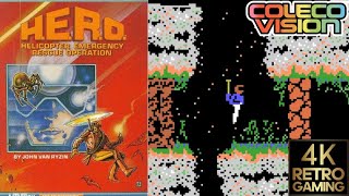 H.E.R.O. Colecovision 4k 60fps Longplay