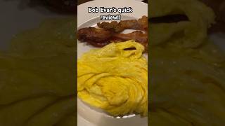 Bob Evan’s quick breakfast review!! #foodreviewshorts #bobevans #breakfast #eggs #bacon #coffee