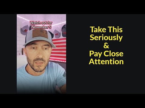 Pay Attention To November 5th