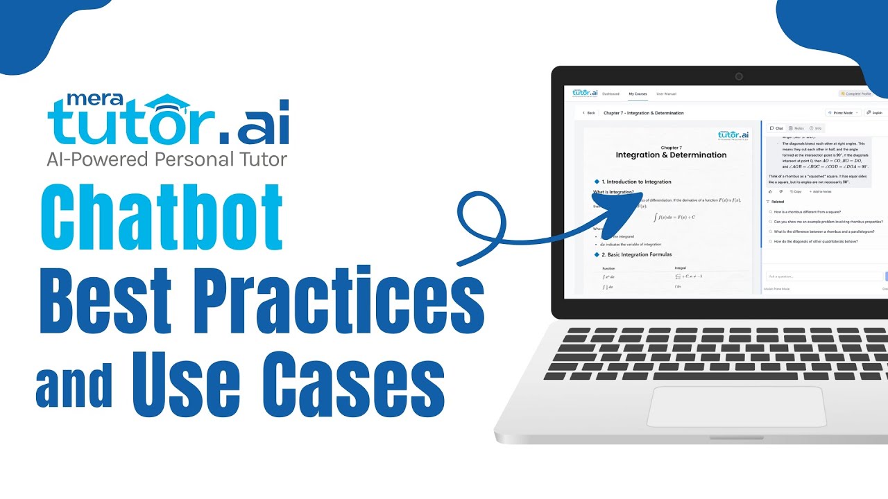 07. Understanding MeraTutor.AI Chatbot and Best Practices