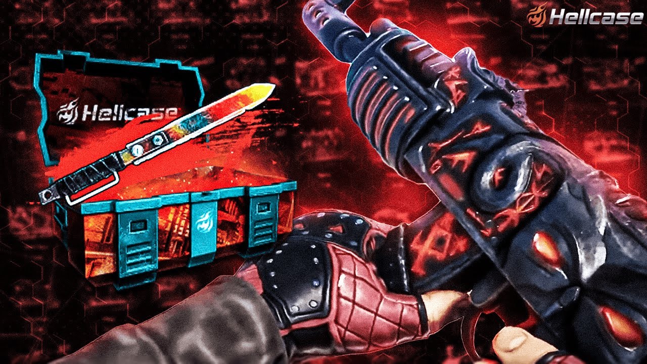 I TRIED RUST CASES IN HELLCASE ! Hellcase case opening