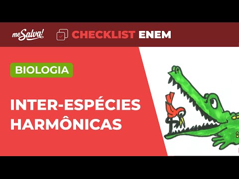Relações Inter-Específicas Harmônicas - Biologia | Checklist ENEM | Me Salva!