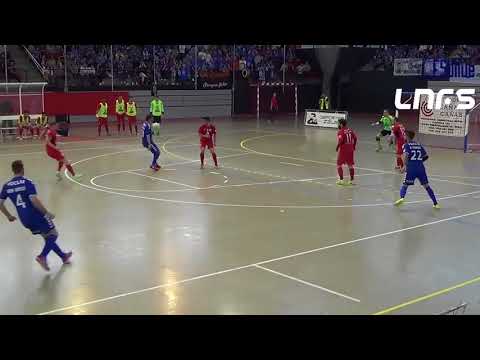 Gol Dani Santos (1-2) FSD Puertollano - FS Valdepeñas. J29, 2Div. LNFS