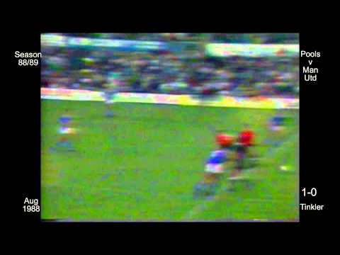 1988 - 89 Hartlepool 6 - 0 Manchester Utd -  30 min version 1st half