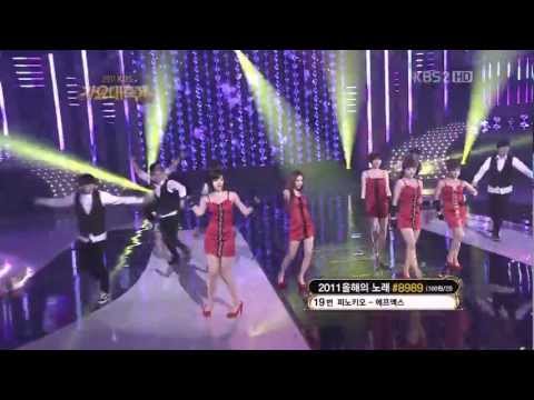 111230 T-ara - Betrayal of the Rose @ KBS Music Festival 2011