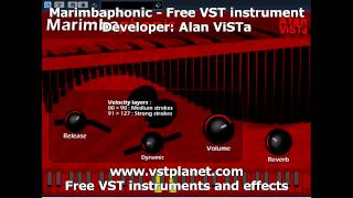 Video thumbnail for Free VST - Marimbaphonic (marimba) - vstplanet.com by Plugins Collection