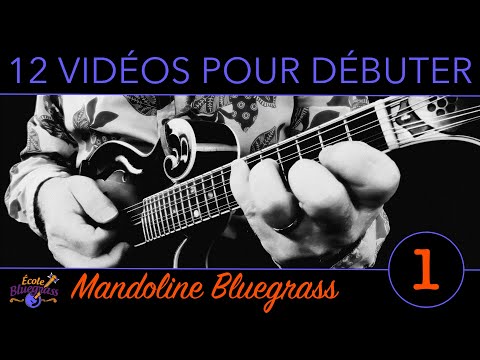 Mandoline bluegrass (1/12) : le médiator et les aller-retours