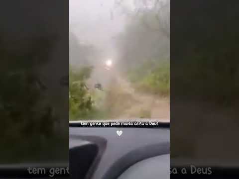 chuvas na Bahia Catu x são Sebastiao do passe com árvores caindo na tarde de domingo 04/12/2026