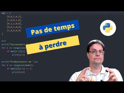 Algorithme et mathématiques Généralités sur les matrices