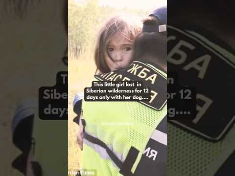 The 4-Year-Old Who Survived the Siberian Wild for 12 days with her dog✨ #History #KarinaChikitova