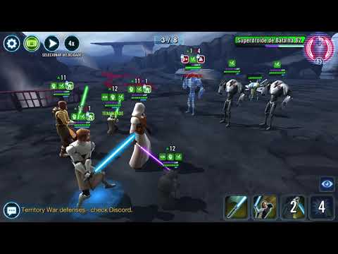 Ground war challenge tier 2 , how to get past grievous?