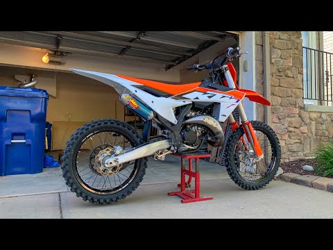 2023 KTM 125sx FMF 2.1 & Works Pipe Sound Check