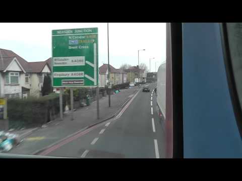 Alexander Dennis Enviro400 Trident TE1093 LK60AGZ Route 332 Metroline