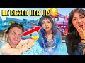 EMO GIRL GOT RIZZED UP AT THE WATERPARK