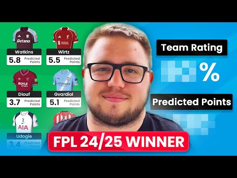 FPL Winner's Team Reveal! 🏆 | FPL 2024/2025 Champion's Draft | Fantasy Premier League 2025/26
