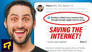 Are Twitter Community Notes Saving The Internet?!