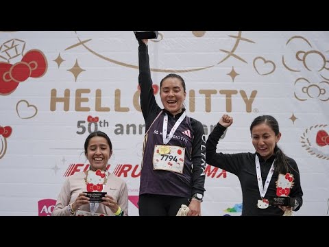 Hello Kitty fans in Mexico City celebrate 50th anniversary