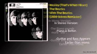 Money (That&#39;s What I Want) - The Beatles: (2009 Mono vs. Stereo Remaster) Differences (CC)