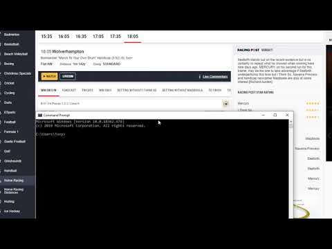 Scraping Ladbrokes website using python.