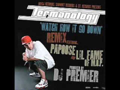TERMANOLOGY ft Lil Fame & Papoose - Watch how it go down (Remix) (pros DJ Premier)