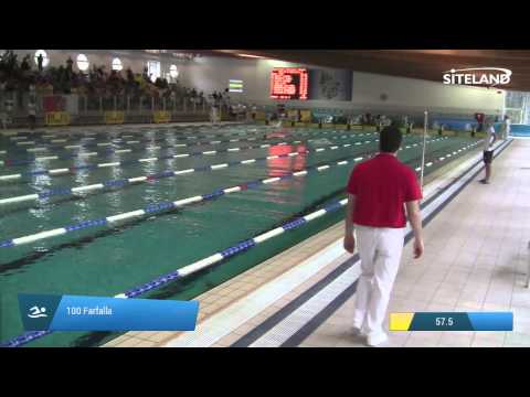 Serie 1 dei 100 Farfalla  Assoluti Maschi Master - Campionati Regionali Master 2015 VENETO e FRIULI