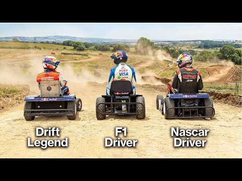 F1 vs NASCAR Vs Drifter | Ultimate Off-Road Challenge