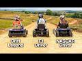 F1 Vs NASCAR Vs Drifter Ultimate Off Road Challenge
