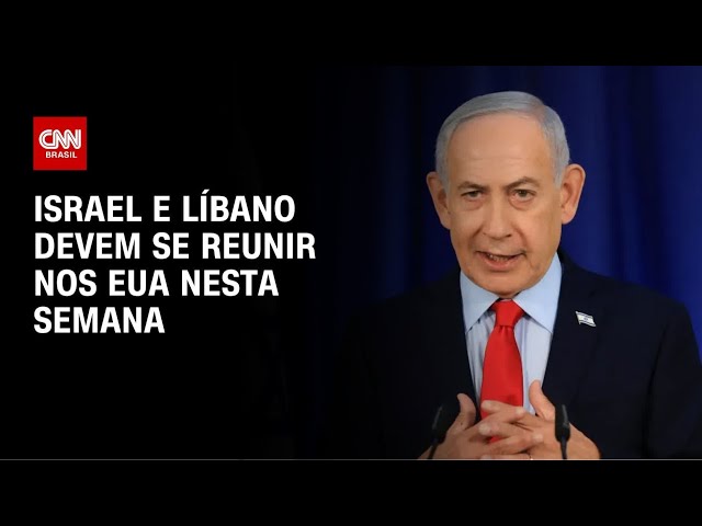 Netanyahu vai ao sul do Líbano avaliar território ocupado por Israel | CNN NOVO DIA