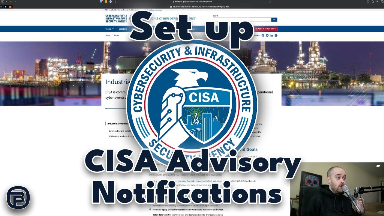 Set up CISA Advisory Notifications
