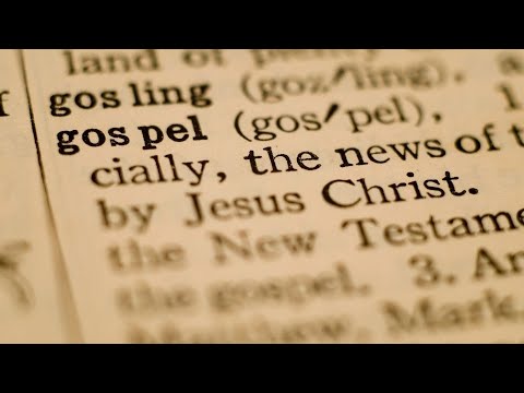 "One gospel, four gospels."