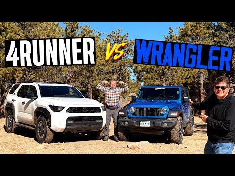 Brand-New 2025 Toyota 4Runner vs. Jeep Wrangler vs. Razor Rocks!