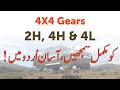Understanding 4x4 Modes 2H 4H 4L Pakistan 4x4