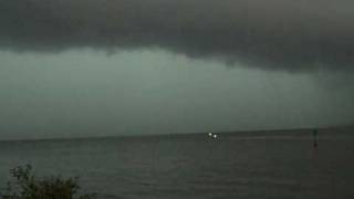 preview picture of video 'Most Amazing Storm Video Ever Recovered - Boat Racing from Developing Tornado in Mississippi'