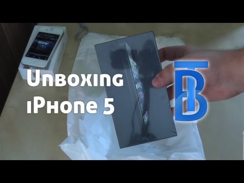 Apple iPhone 5 64GB Black Unboxing [German/Deutsch]