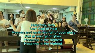 HOLY, HOLY, HOLY (Lord God of host)#choir #choirpractice #choirmusic #music @reign560