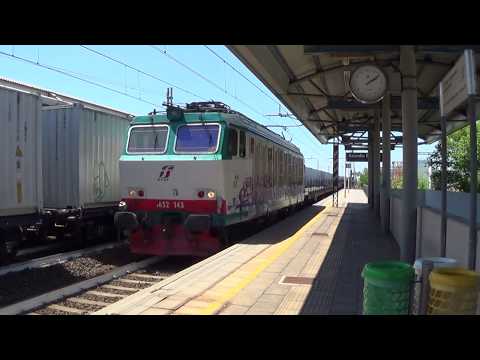 Tra linea lenta e Alta Velocità ad Anzola Emilia (con Aiace) / Italian trains / Italienische Züge