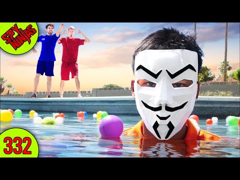 I Caught a Hacker Hiding in my Pool! - Spy Ninjas #332