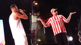 Marracash Guè Pequeno     Quasi amici live  Carroponte Sesto San Giovanni Milano  14/7/2017