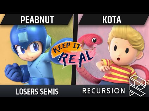 Keep It Real #1- Peabnut (Megaman) Vs. Kota (Lucas) - Losers Semis