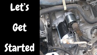 Lexus ES350 Starter Replacement